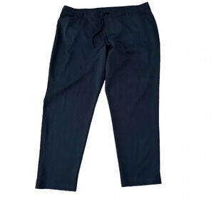 Magellan Women's Black Polyester Blend Pants with Adjustable Ties Size 1X GUC